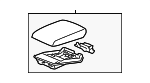 83404SEPA01ZB - Body: Armrest for Acura: TL Image