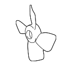 8845333010 - Cooling System: Fan Blade for Toyota Image image