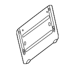 8101711 - Body: License Bracket for Mercedes-Benz Image