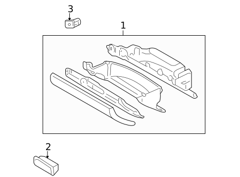 Glove Box for 2008 Mitsubishi Raider #0