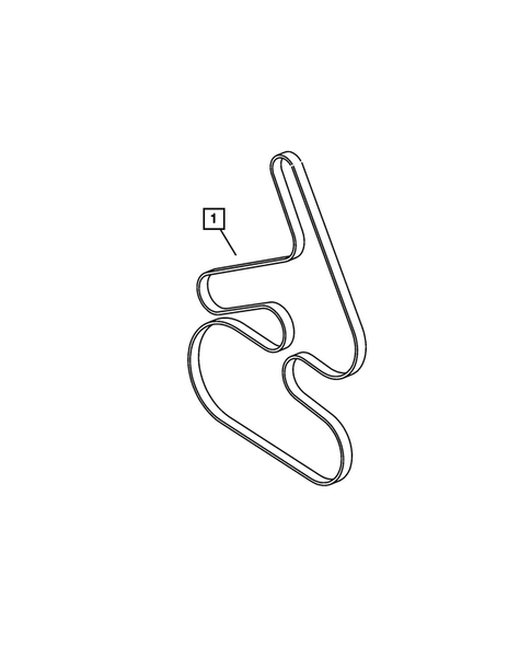 Drive Belts for 2007 Chrysler Pacifica #0