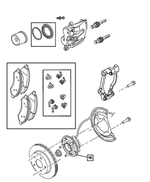 52104698AA - : Brake Hub And Bearing for Mopar Image