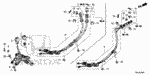 54100TR4A01 - Chassis: LEVER SUB-ASSY., CHANGE for Honda Image