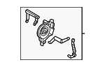 3Q0898141D - HVAC: Adjust Gear for Volkswagen Image