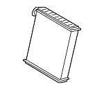 5Q0819031B - HVAC: Heater Core for Volkswagen Image