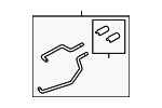 5Q1819857A - HVAC: Pipe Assembly for Volkswagen Image