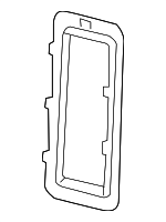 5LJ80DX9AA - Body: Bezel for Dodge: Dart Image