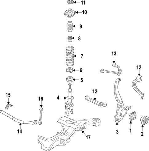 Suspension Components for 2020 Porsche Cayenne #0