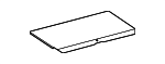 4638852603 - Body: Rear Plate for Mercedes-Benz Image