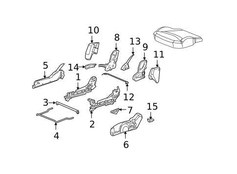 Tracks & Components for 2005 Saturn Ion #0
