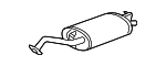 174300D340 - Exhaust: Muffler &amp; Pipe for Toyota: Corolla Image