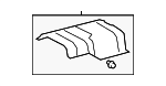 5832702050 - Exhaust: Muffler Shield for Toyota: Corolla Image