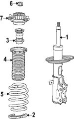 86531587 - : Strut Mount for GM Image