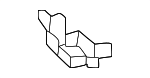 2323206201 - Suspension: Hydraulic Pump Bracket for Mercedes-Benz Image