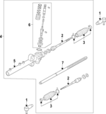BBM432380 - Steering: Pinion Valve for Mazda Image