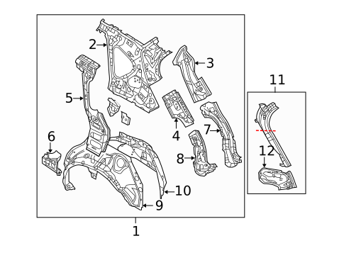 Inner Structure for 2014 Mazda CX-5 #0