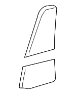 6812460250 - Body: Fixed Glass for Lexus: GX470 Image