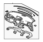 77100TX6A02ZA - Body: Instrument Panel for Acura: ILX Image