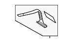 2066105703 - Body: Battery Holder for Mercedes-Benz Image