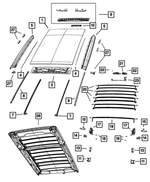68371746AB - Body Sheet Metal Except Doors: Canopy Top for Jeep: Wrangler Image