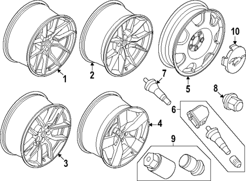 Wheels & Trim for 2025 Ford Mustang #0