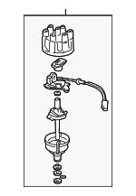 4740339AB - Electrical: Distributor Assembly for Mopar Image