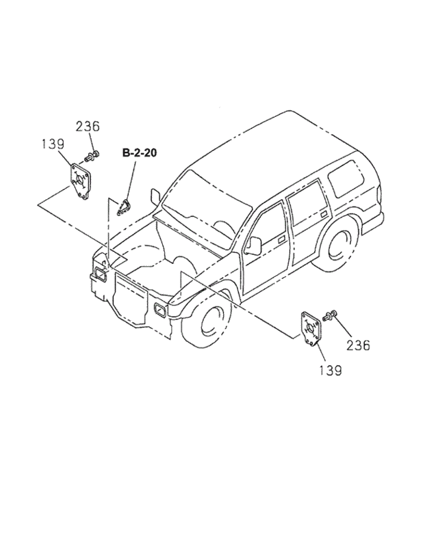 Headlight Backing for 1998 Acura SLX #0