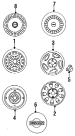 4030051C26 - : Wheel, Alloy for Nissan Image