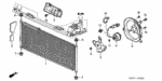 90078PR3000 - Body/Air Conditioning: Screw, Pan (4X8) for Honda Image