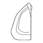 39872033 - Body: End Cover for Volvo: S60, V70, XC70 Image