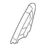 838303F010AS - Body: Upper Molding for Kia: Amanti Image