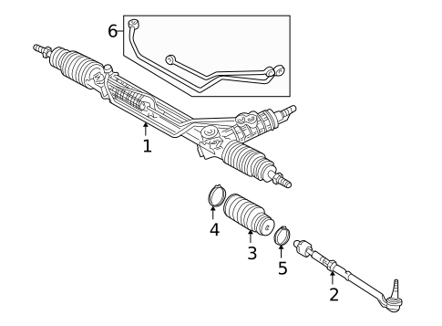 Steering Gear & Linkage for 2002 BMW Z8 #0