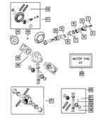 5012444AA - : Axle Yoke for Mopar Image