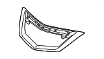 75105SZNA01 - Body: Grille Surround for Acura: ZDX Image