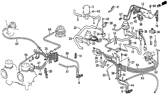 Install Pipe (1) for 1984 Honda Prelude #0