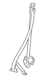 733600C050B0 - Body: Lap &amp; Shoulder Belt for Toyota: Tundra Image