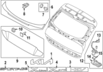 86300P1700 - Body: Emblem for Kia: Sportage Image
