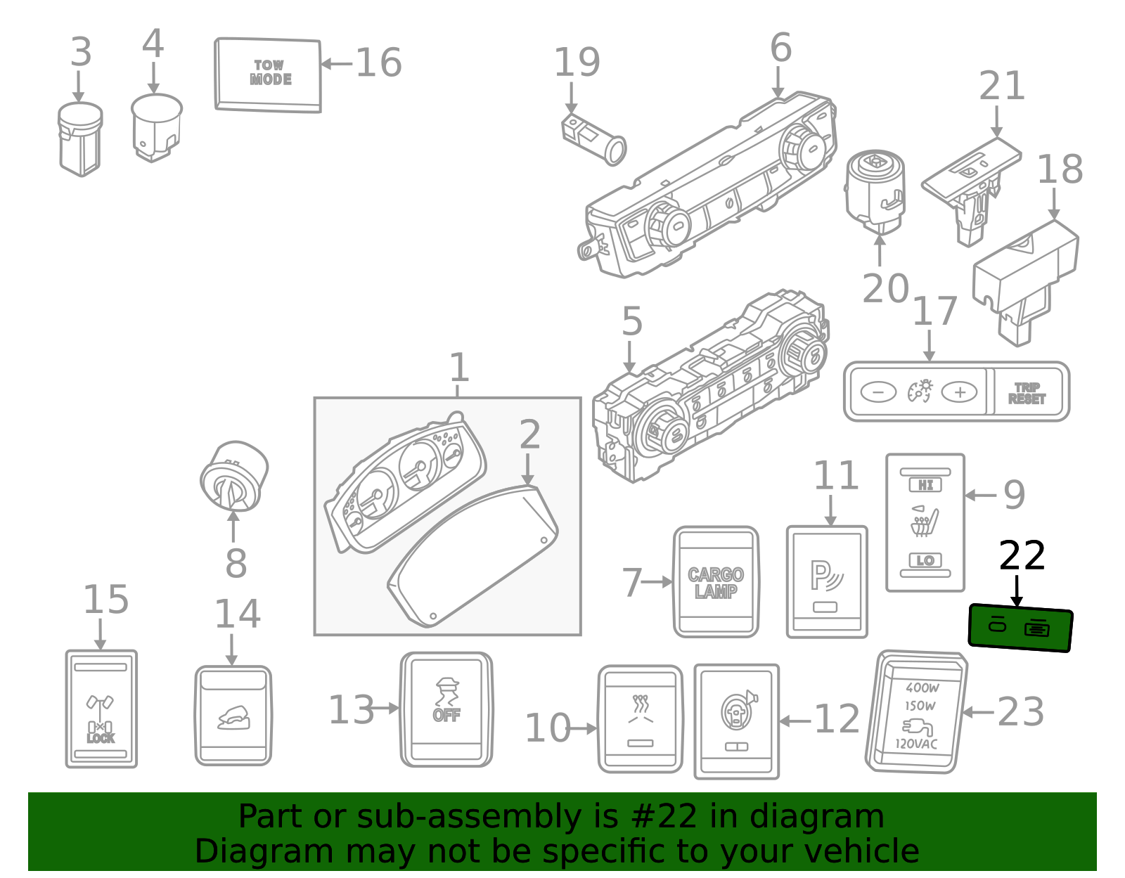 Genuine Auxillary Jack Outlet (l34 P15 A61 N18) - 284H3-9HE2A