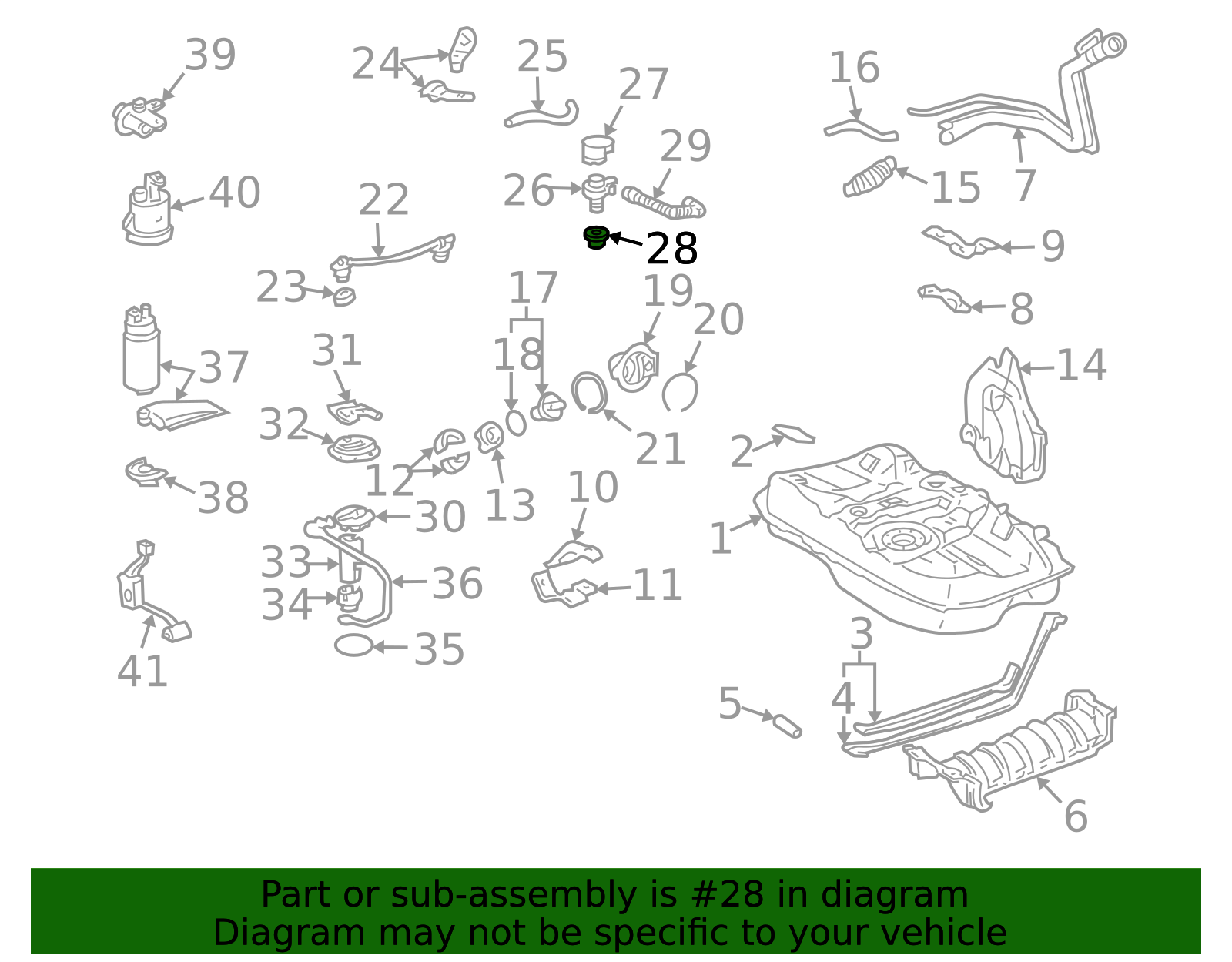Toyota OEM Gasket, Check Valve 77177-33010 | Toyota OEM Parts Giant