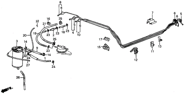 Canister for 1984 Honda Wagovan #0