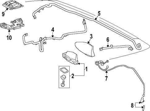 Antenna & Radio for 2025 Lexus NX350h #0