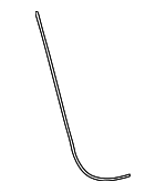 4J3867911 - Body: Door Trim Panel Seal for Audi Image