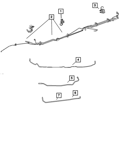 Fuel Lines for 2007 Dodge Ram 3500 #0