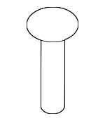 W712715S300 - Body: Rail Reinforced Bolt for Ford: Escape | Lincoln: Corsair Image