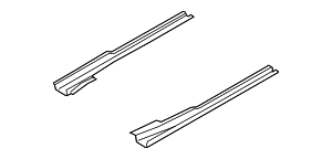 LX6Z78100K38A - : Floor Side Rail for Ford: Escape | Lincoln: Corsair Image