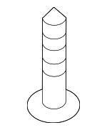 W720376S403 - Body: Center Support Bolt for Ford: Escape | Lincoln: Corsair Image