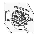 79305SZTA41 - : Blower Case for Honda: CR-Z Image