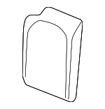 4K0885776 - Body: Seat Back Pad for Audi: A6 Quattro, A7 Sportback, e-tron Sportback, Q8 e-tron Sportback Image
