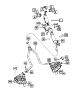 68330215AA - Exhaust: Exhaust Pipe for Mopar Image