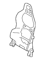 LR152403 - Body: Seat Back Panel for Land Rover: Range Rover Sport Image